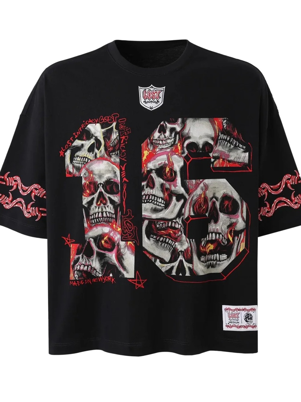 Lost Intricacy Jersey T-Shirt XXL BRAND NEW